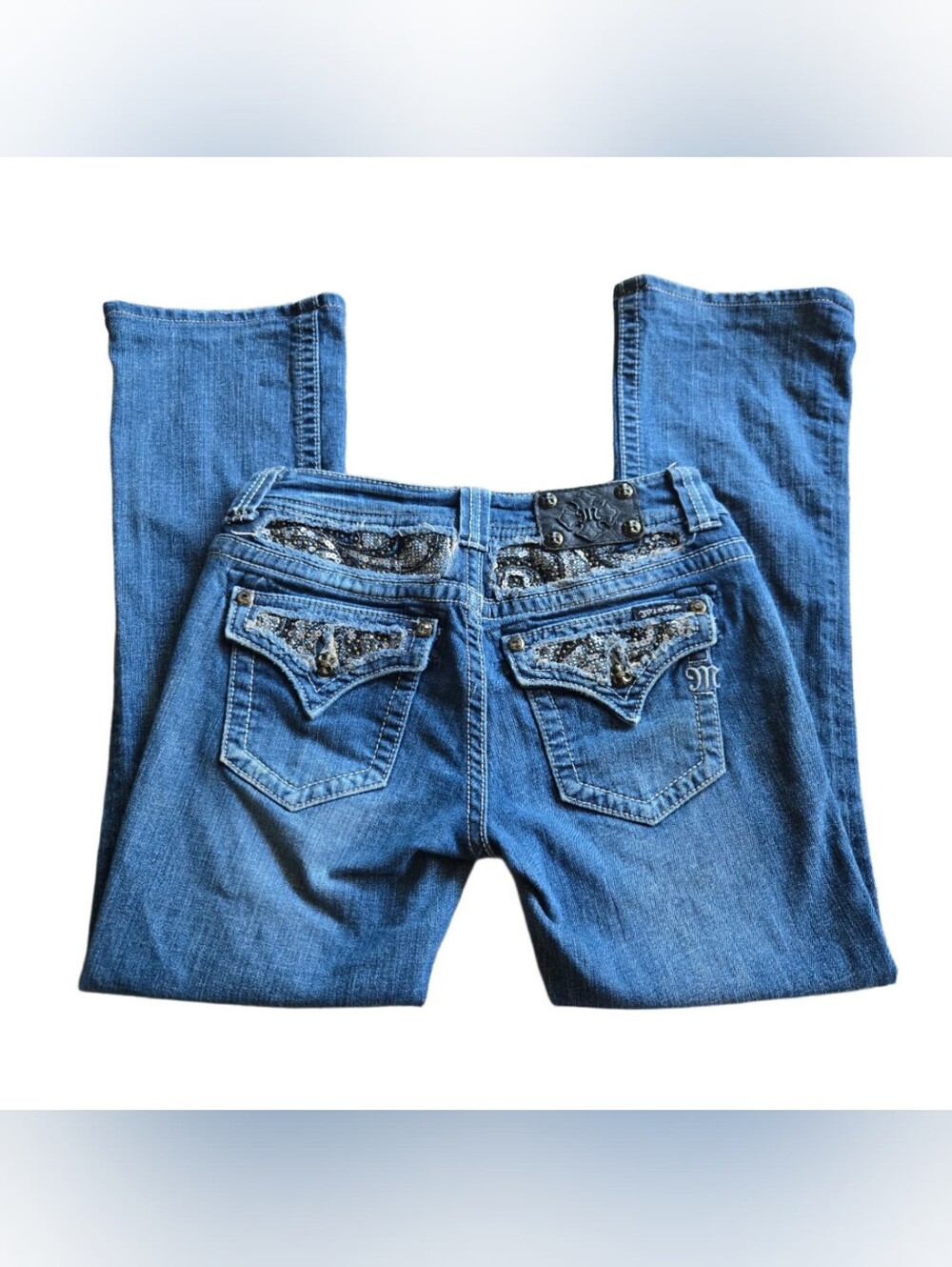 Miss Me Embellished Bootcut Jeans